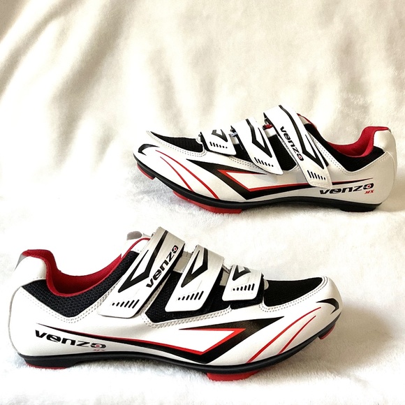 VENZO CYCLING BIKING PELOTON SHOES MEN’S 9 Women’s 10.5 - Picture 2 of 12